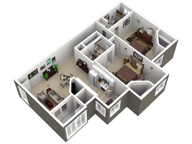 The Inlet 01-204 floor plan